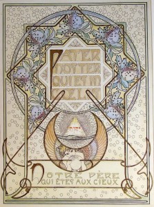 Iconografia del Padre Nostro di Alphonse Mucha