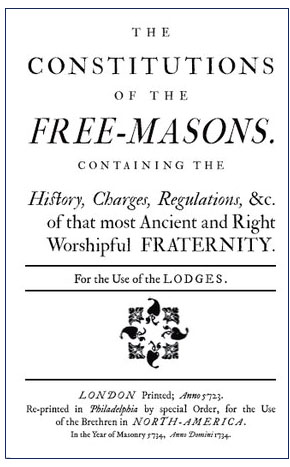 Le Costituzioni dei Liberi Muratori di James Anderson