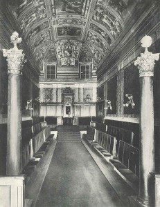 Palazzo Giustiniani, Tempio Maggiore, Roma, 1911