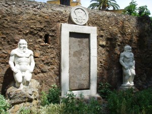La Porta Magica di Roma nei giardini di piazza Vittorio