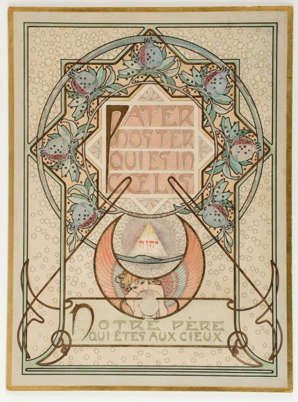 Iconografia di "Le Pater", il Padre nostro di Mucha