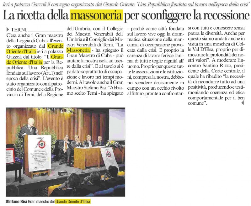 Corriere dell'Umbria 10.04.2016