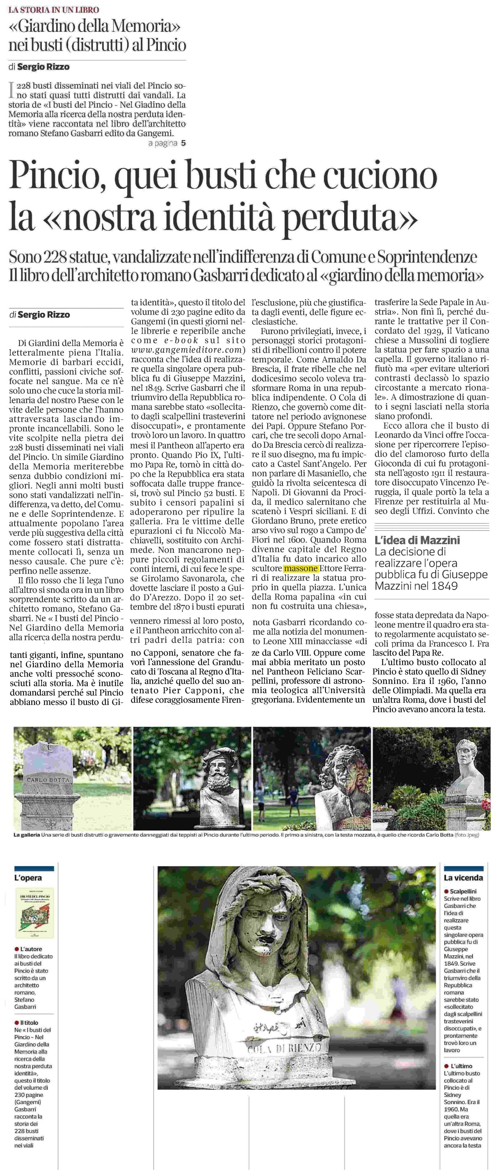 Corriere della Sera, Roma 12.06.2016