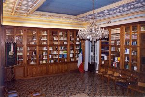 Sala della Biblioteca del Grande Oriente d'Italia