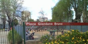 Plaza Giordano Bruno a Buenos Aires