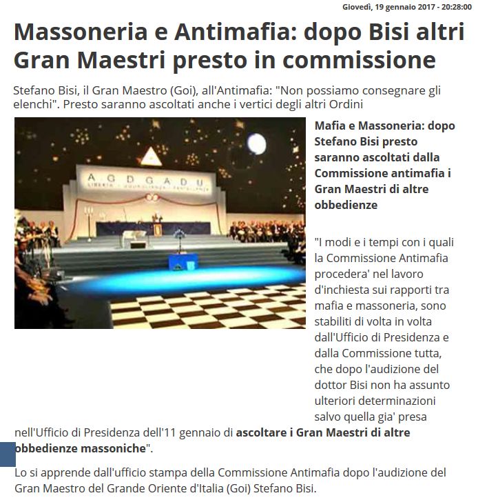 Affaritaliani 19.01.2017