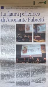 Corriere dell'Umbria 23.01.2017