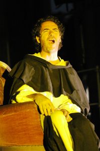Emanuele Montagna in "Giordano Bruno" nel 2015