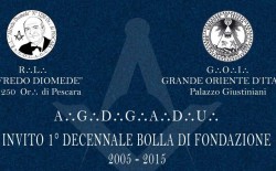 ll 4 luglio si celebra il decennale della loggia “Alfredo Diomede”