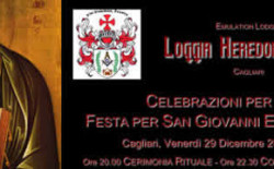 La loggia Heredom di Cagliari celebra il 29 dicembre la festa della luce