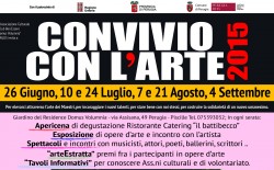 A Perugia “Convivio con l’arte”, tra cultura e solidarietà. Ultimo appuntamento il 4 settembre