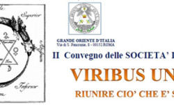 Viribus unitis. Convegno delle società iniziatiche