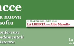 Tracce per una nuova filosofia. Cinque conferenze sui temi fondamentali dell’esistenza