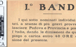 Un bando di persecuzione fascista e un cifrario segreto per la corrispondenza ritrovati dal Servizio Biblioteca del Grande Oriente d’Italia