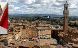 Il Gran Maestro Gustavo Raffi alle celebrazioni del 150° della Loggia Arbia di Siena