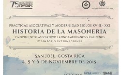 Storia della Massoneria latinoamericana e caraibica, IV simposio internazionale in Costa Rica