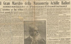 “Il delitto di Palazzo Giustiniani”. Nel tempio a porte aperte il radiodramma sull’assassinio di Achille Ballori