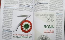 Sulla rivista della Gran Loggia Unita di Bulgaria l’articolo sulle celebrazioni del XX Settembre al Vascello e l’allocuzione del Gran Maestro Bisi