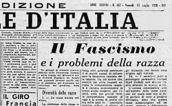 Ottanta anni fa il Manifesto della razza. ll Goi per primo ha cancellato questo terribile termine dal suo Statuto