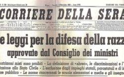 Il Manifesto della Razza e le Leggi Razziali. Incontro con il rabbino capo Luciano Caro nella casa massonica di Ferrara il 12 giugno