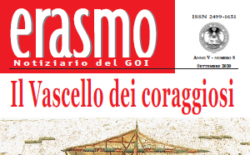 E’ online Erasmo di settembre 2020