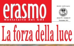 E’ online Erasmo di dicembre 2021