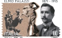 L’ultimo francobollo italiano dell’anno è dedicato al fratello e scultore Elmo Palazzi, amico e discepolo di Ettore Ferrari