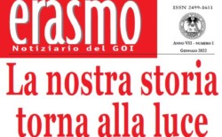 E’ online Erasmo di gennaio 2022