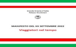 Viaggiatori nel tempo. Il Manifesto del XX Settembre 2022