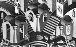 In mostra fino al primo aprile a Palazzo Bonaparte le misteriose opere di Escher