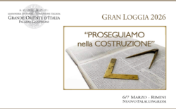 “Proseguiamo nella costruzione”. Il 6 e 7 marzo al Palacongressi di Rimini la Gran Loggia 2026
