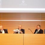 Incontro con gli autori del Servizio Biblioteca. Luigi Milazzi presenta "Simbolica dei gradi filosofici. Rito Scozzese Antico e Accettato". Nella foto anche il Sovrano Gran Commendatore Leo Taroni